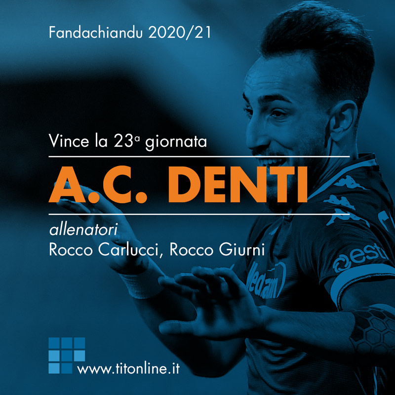 fanda2021 23giornata vincitori