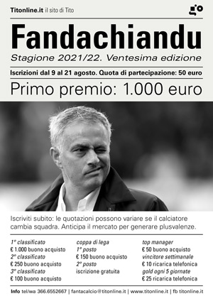 Fandachiandu n.20, il fantacalcio titese