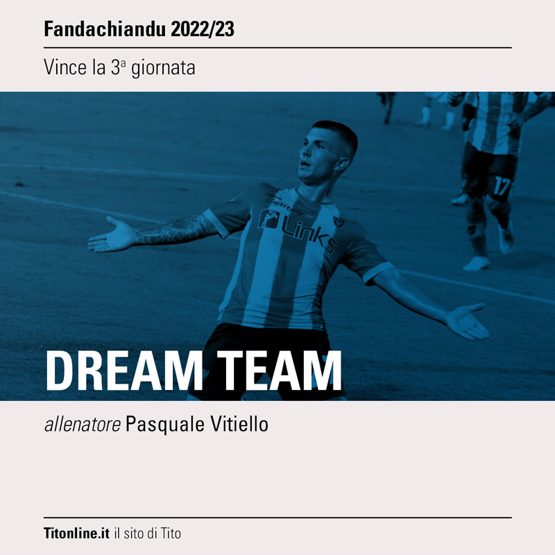 fandachiandu 2023 giornata 03 dream team