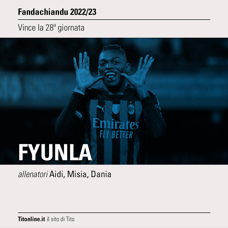 fandachiandu 2023 giornata 26 gold il maledetto united