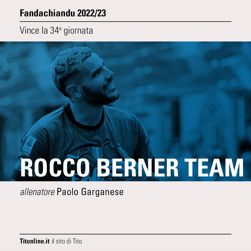 fandachiandu 2023 giornata 34 rocco berner team