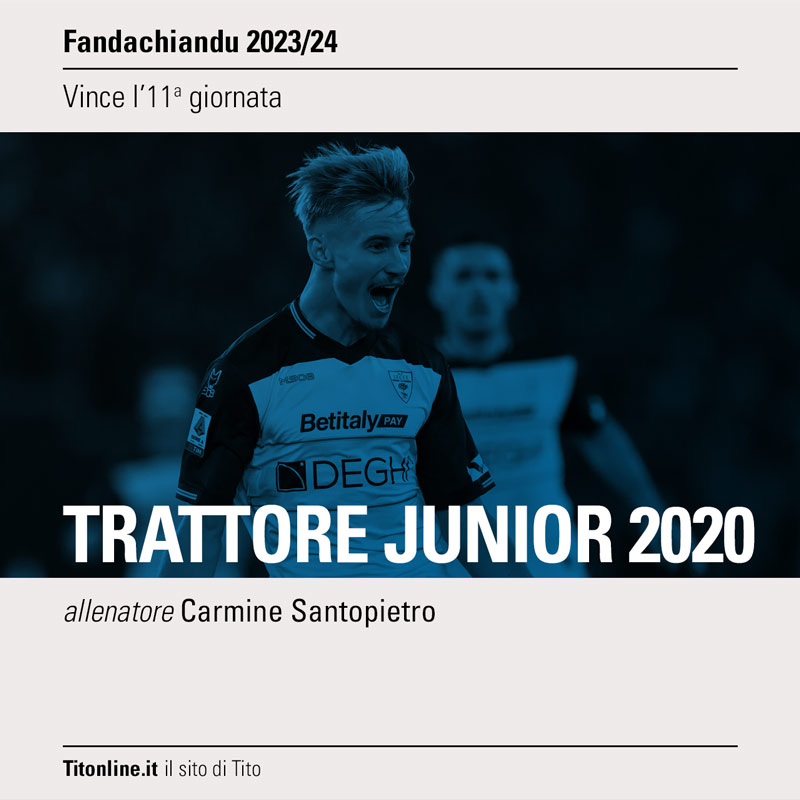 fandachiandu 11 giornata trattore junior