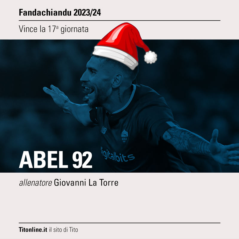 fandachiandu 2024 16 giornata vince abel92