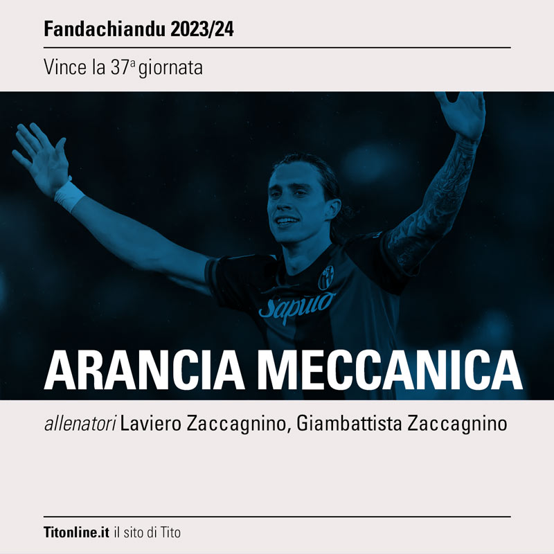 fandachiandu 2024 37 giornata arancia meccanica