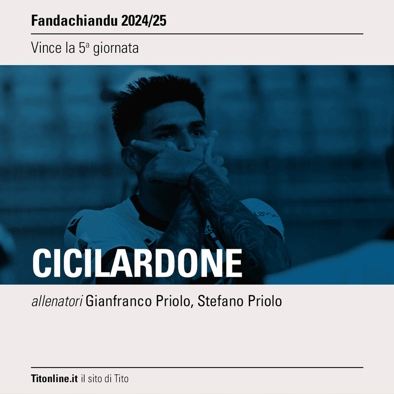 fanda2025 giornata 05 vince Cicilardone