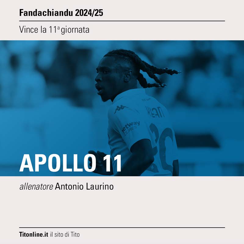 fanda2025 giornata 11 giornata vince antonio laurino apollo 11