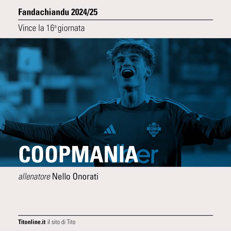 fanda2025 giornata 16 coopmania