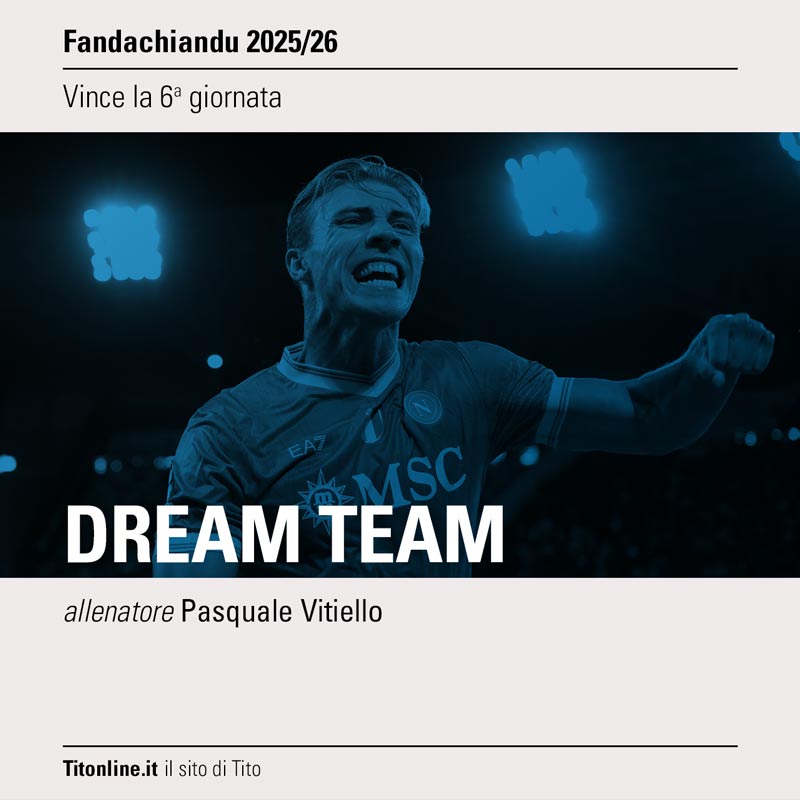 fanda2026 giornata 06 dream team pasquale vitiello